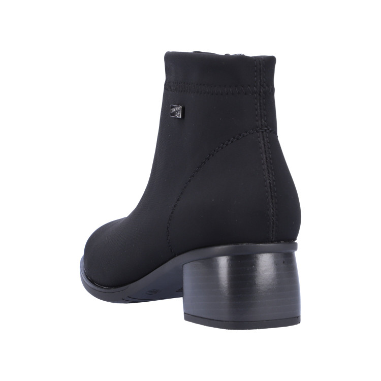 detail elegantní kotníková obuv REMONTE R8872-00 Černá
