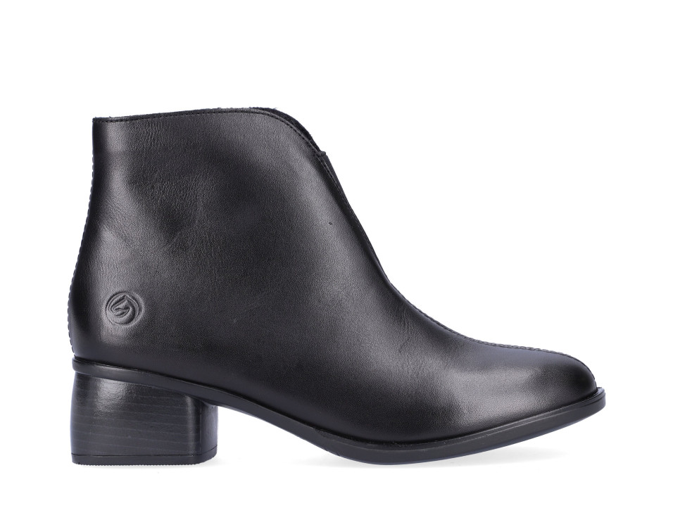 detail elegantní kotníková obuv REMONTE R8870-00 Černá