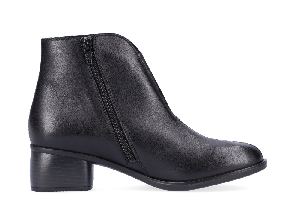 detail elegantní kotníková obuv REMONTE R8870-00 Černá