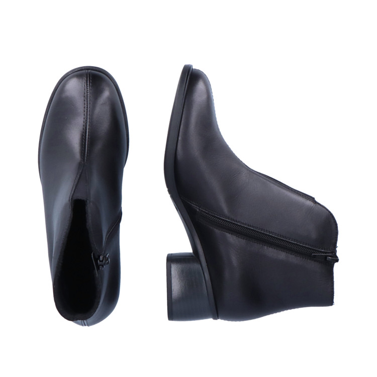 detail elegantní kotníková obuv REMONTE R8870-00 Černá