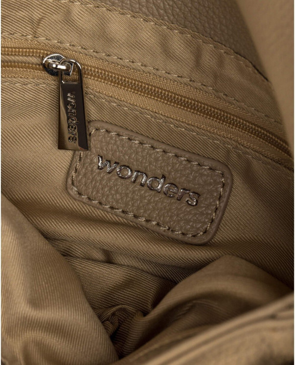 detail kabelky a tašky WONDERS WB-54020 Hnědá