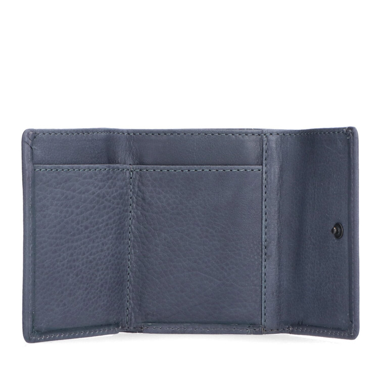 detail peněženky - malý formát Famito 5134 NB JE jeans Zelená