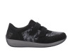 náhled dámské sneakers RIEKER N1168-00 Černá