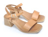 náhled dámské elegantní sandály PETRA by ZONA P334 485 Hnědá