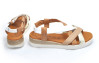 náhled dámské páskové sandály SHOESY EI0254194 Béžová